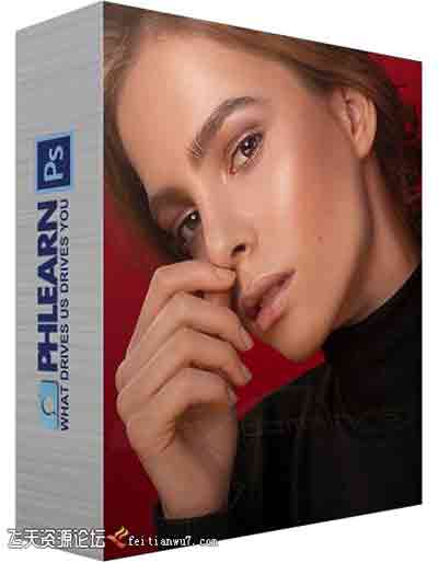 [人像]Phlearn Pro-专业人像摄影后期频率分离皮肤修饰附带RAW素材-中文字幕