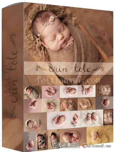 [新生儿童]新生儿摄影师 Erin Tole 新生儿专业包裹裹布姿势完整指南-中文字幕