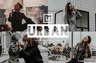 [旅拍]城市街拍极品灰色调/移动APP滤镜 Urban--Lightroom预设