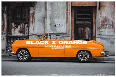 [风光]工业风城市旅拍黑金胶片Lightroom预设Black x Orange-Urban CR Filter