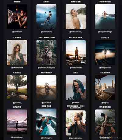 25位INS顶级网红摄影师视频创作者LUTs预设捆绑支持PS/AE/PR/FCPX