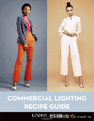 摄影师Lindsay Adler –23种商业杂志时尚人像摄影布光示意图指南教程-PDF