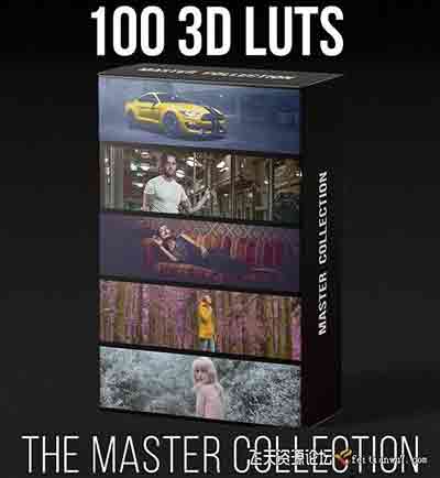 RGGEDU-100 3D LUTS Master Collection All 10 Color Profiles Packs
