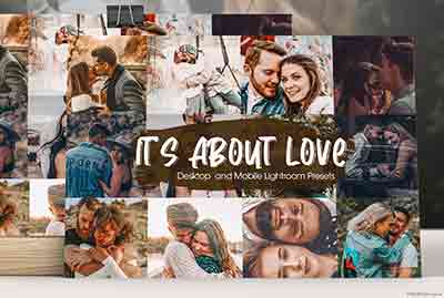 [人像]恋人情侣人像温馨胶片/APP预设 Its About Love -Lightroom预设