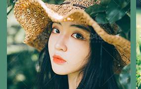 文艺小清新日系摄影写真杂志PSD模板14P含字体和教程