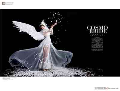 [婚纱]影楼婚纱模板天使之翼PSD模板下载