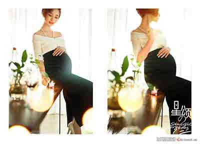 [写真]孕妈写真《星颂》样册+PSD+单片放大2张