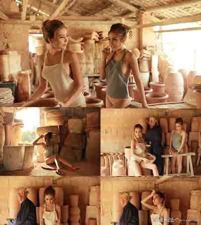 陶艺美女摄影未修RAW原片21P-摄影RAW原片