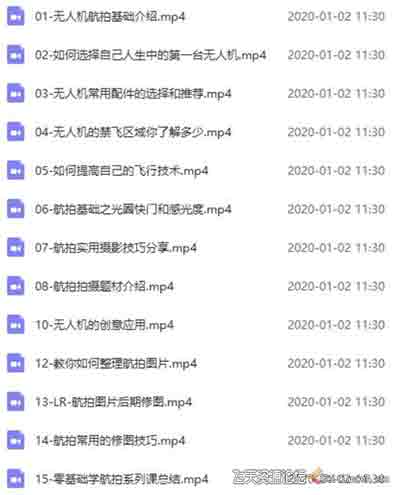 零基础学习无人机航拍教程