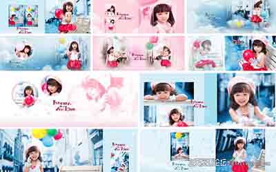 [儿童]高清儿童相册模板