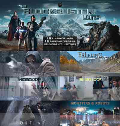 诺伊曼电影视频LUT预设 – The Blockbuster LUTs