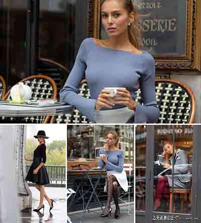 国外美女街拍大片RAW原片26P-摄影RAW原片