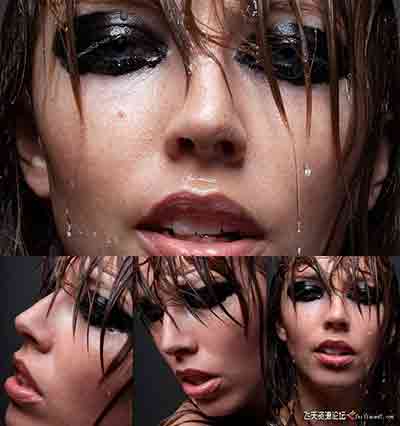 时尚人像脸部特写RAW原片22P-摄影RAW原片