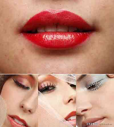 欧美面部局部人像精修练习未修原片52P-摄影RAW原片