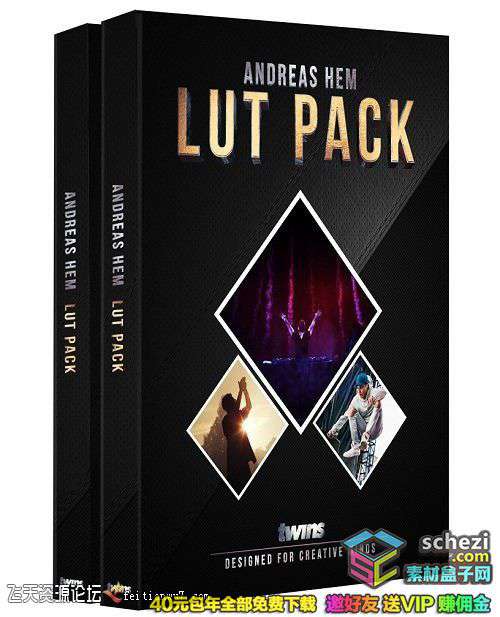 Andreas Hem 色彩分级电影胶片调色LUTs预设 Andreas Hem Luts