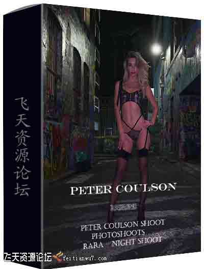 [人像]摄影师Peter Coulson-时尚模特室内外夜拍人像摄影教程-中文字幕