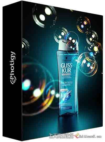 [产品静物]Photigy–AlexKoloskov洗发水和肥皂泡广告摄影教程＃36-中文字幕