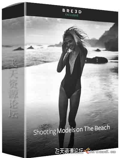 [人像]BREED-Shooting Models on the Beach海滩泳装私房摄影教程-中文字幕