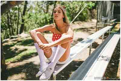 不同场景的时尚人像示范