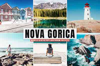[旅拍]NOVA GORICA旅拍经典自然色调/APP滤镜Nova Gorica Lightroom Pr…