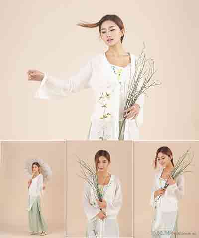 11张工笔画古装美女人像RAW原片下载(NEF格式)-摄影RAW原片