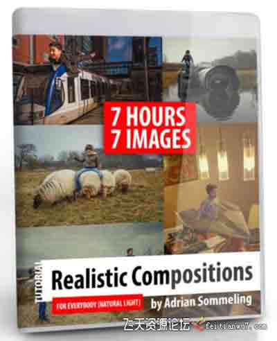 [新生儿童]Adrian Sommeling超现实创意合成-提供逼真的作品（自然光）-中文字幕