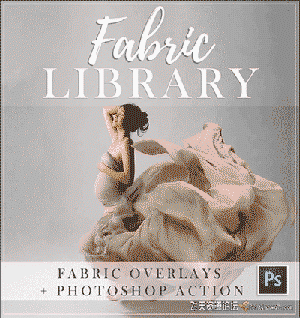 [影楼]135张影楼孕妇婚纱摄影连衣裙摆拖尾丝绸飘纱叠加合成素材