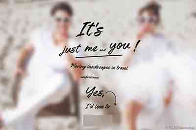 INS旅拍字体素材