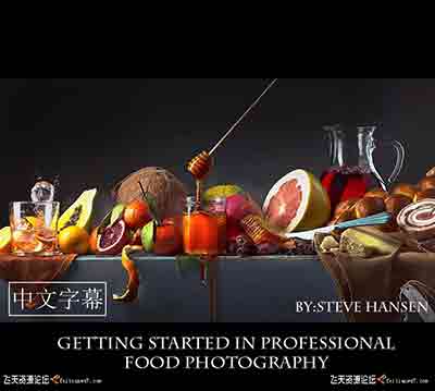 [美食]美食摄影师(STEVE HANSEN)专业美食食品摄影基础教程-中文字幕