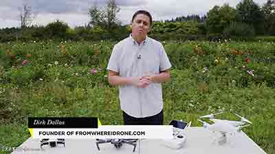 摄影师和摄像师Dirk Dallas中级无人机摄像和摄影及后期教程-中文字幕