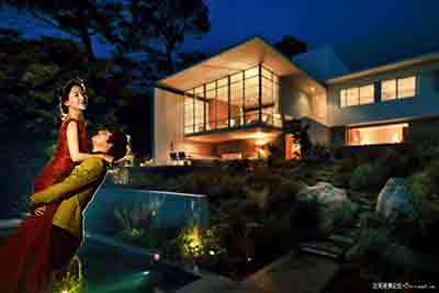 [婚纱]高质量 4D 外景 PSD合成素材