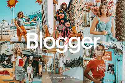 [人像]旅行城市博客/手机-Lightroom预设-Blogger City Theme