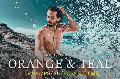 INS风旅行冒险人像蓝绿色Lightroom预设LR/PR/PS/AE/FCPX/LUT预设