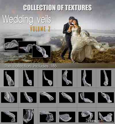 [影楼]摄影师 Dmitry Usanin 185张蕾丝婚纱拖尾飘纱裙摆JPG素材第二卷