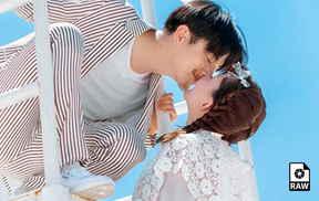 摄影RAW原图下载-海边情侣旅拍人像摄影与效果图-RAW原片