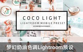 lr预设梦幻奶油色调Lightroom预设+手机LR预设