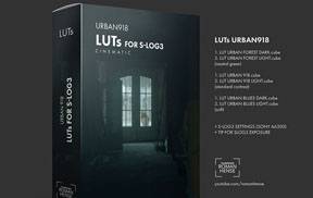 索尼S-log3颜色分级的电影级LUTS预设“Urban-918”
