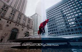 lr预设加拿大摄影师Justin Leduc城市街头夜景黑金胶片工业风LR预设