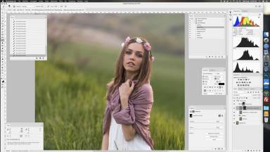 摄影师Luca Foscili -草原上的少女人像后期教程，大师的摄影秘诀,你需要学习!