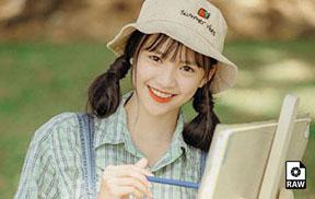 摄影RAW原图下载-摄影绘画小姐姐原片素材ps练习修图素材-RAW原片