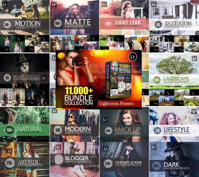 lr预设80套超过1万1千个LR专业摄影师预设超级合辑包