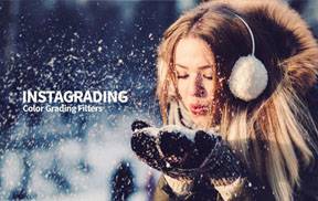 50个Instagram风格电影视频调色LUTs预设（FCPX/PR/PS/AE/达芬奇）Instagrading 50 Color Grading Filters
