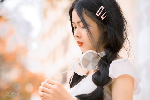 摄影RAW原图下载-18张户外柔美风和日系少女人像NEF格式人像调色练习素材-RAW原片