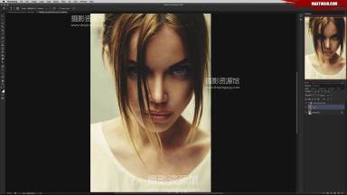 Max Twain -摄影人像油画后期带PSD素材Insomnia: Post Processin