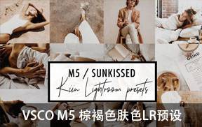 lr预设VSCO M5 棕褐色肤色LR预设+手机版lr预设 M5 /SUNKISSED