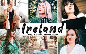 复古褪色胶片人像LR/PS/手机LR预设 Ireland Lightroom Presets