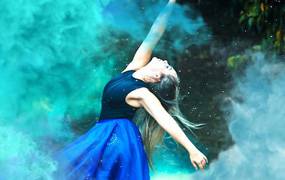 烟雾叠加图片、PS笔刷、图案