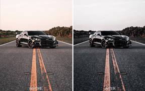 lr预设黑金城市旅拍LR预设+手机lr预设 Black Tone Lightroom Presets