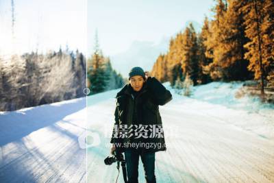 INS网红油管大神Alen Palander冬季旅拍风光高级LR预设 Winter Pack - 11 Premium Presets