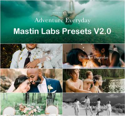 lr预设Mastin Labs 2020马斯丁工作室全站电影胶片模拟LR预设七套合集2.0